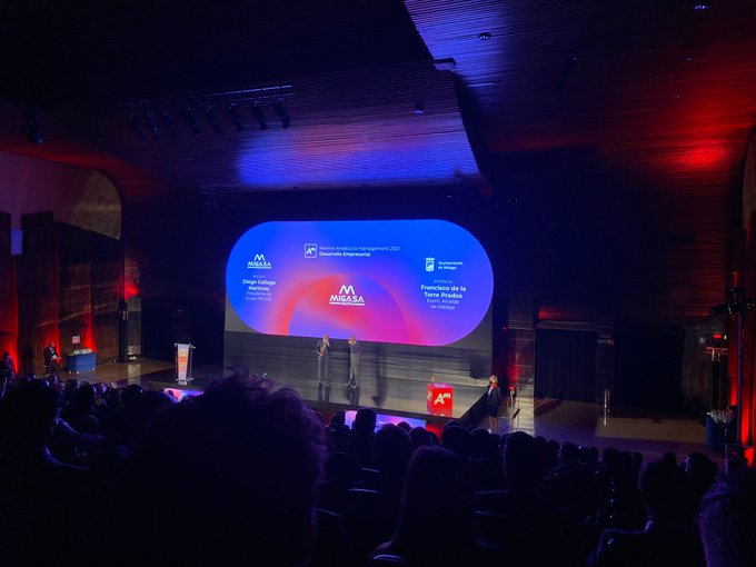 Migasa recibe el premio Andalucía Management al desarrollo empresarial