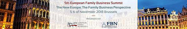 V Cumbre Europea de Empresa Familiar del EFB (Bruselas)